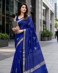Royal Azure - Khadi Cotton