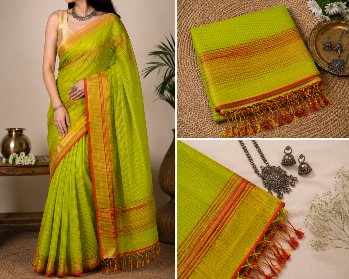 Harit Rekha – Maheshwari Cotton