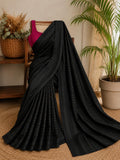 Midnight Weave - Cotton Silk